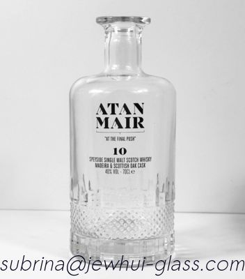 شراء 700ml  ATAN MAIR SCOTTISH OAK CASK WHISKEY  Glass Bottle -Customization, Super Flint Glass Bottle, Scottish WhiskeyRum تصنيع عبر الإنترنت