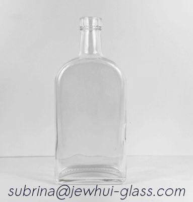 شراء Partial Blue Coating Tequila Glass Bottle Solid Glass Stopper 750ml Tequila Bottle online manufacture