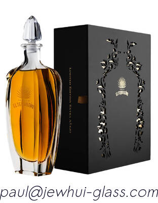 شراء إكسترا إنيجو، ريبوسادو، زجاجة تيكيلا فضية، زجاجة زجاج فائقة النقاء مع سدادات زجاجية تصنيع عبر الإنترنت