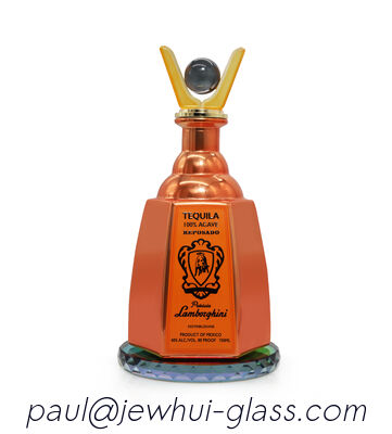 شراء إكسترا إنيجو، ريبوسادو، زجاجة تيكيلا فضية، زجاجة زجاج فائقة النقاء مع سدادات زجاجية تصنيع عبر الإنترنت